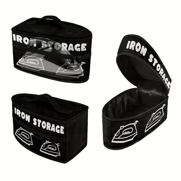 Steam Iron Storage Bag with Double Zipper